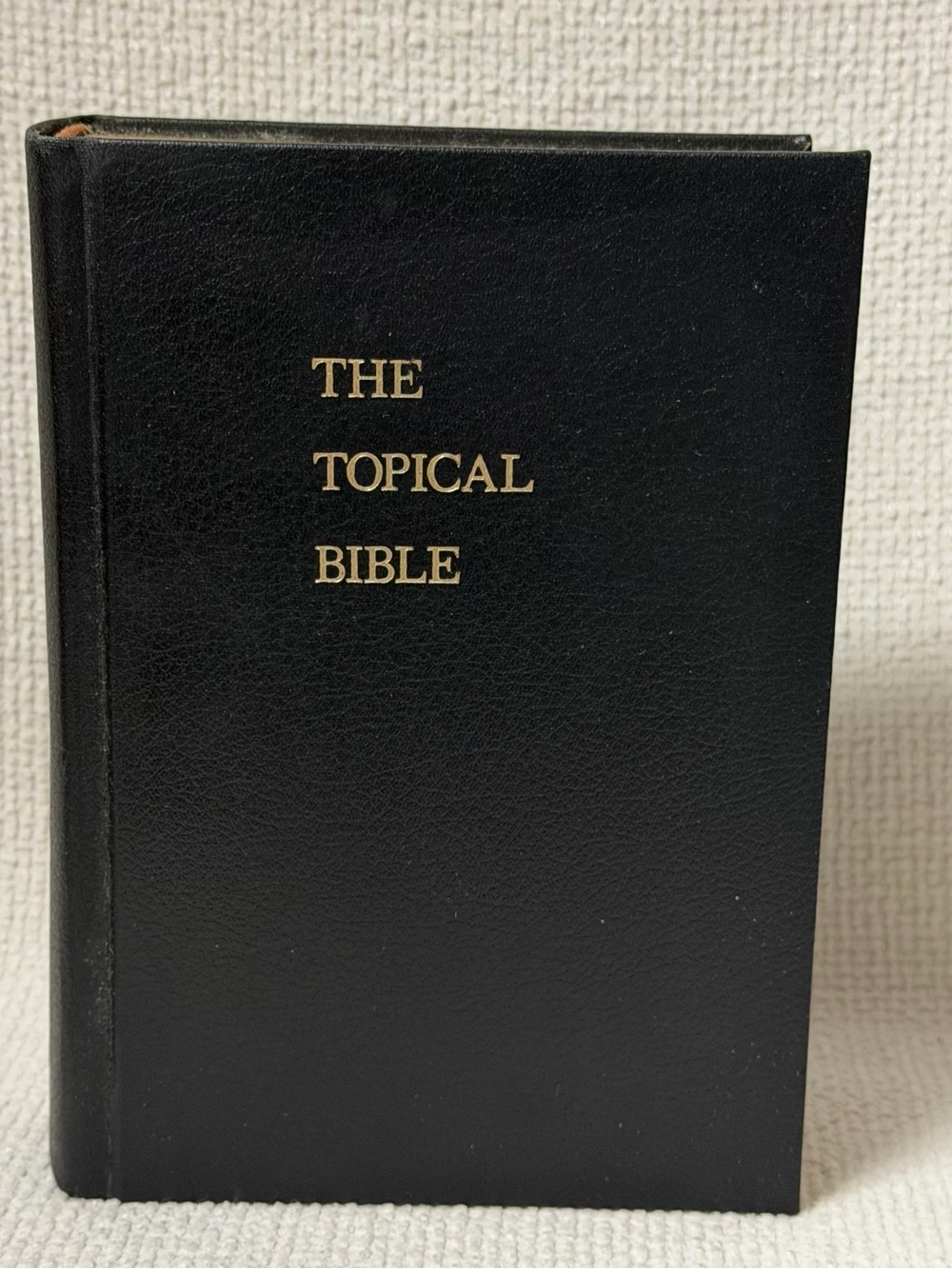 The Topical Bible - Black -Port City Co.